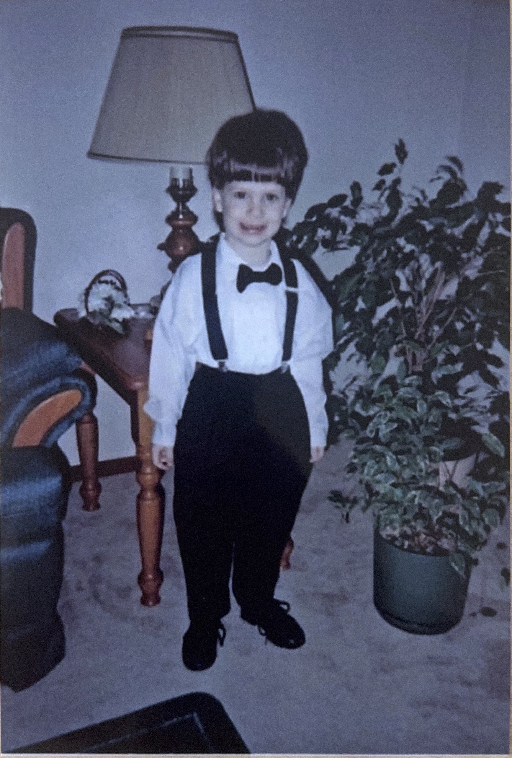 Craig Kerr as a child