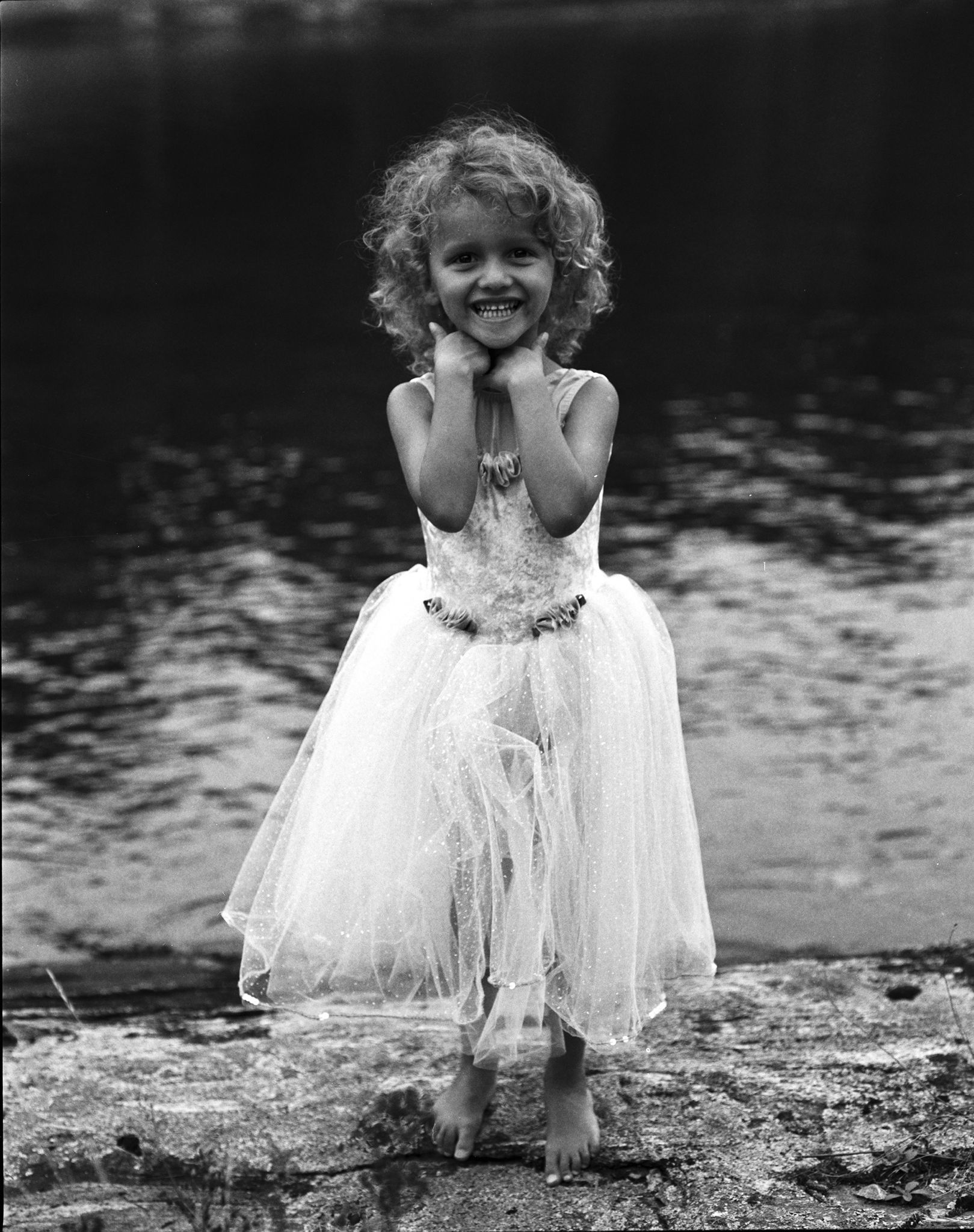 Eliana Field-Marsham as a child