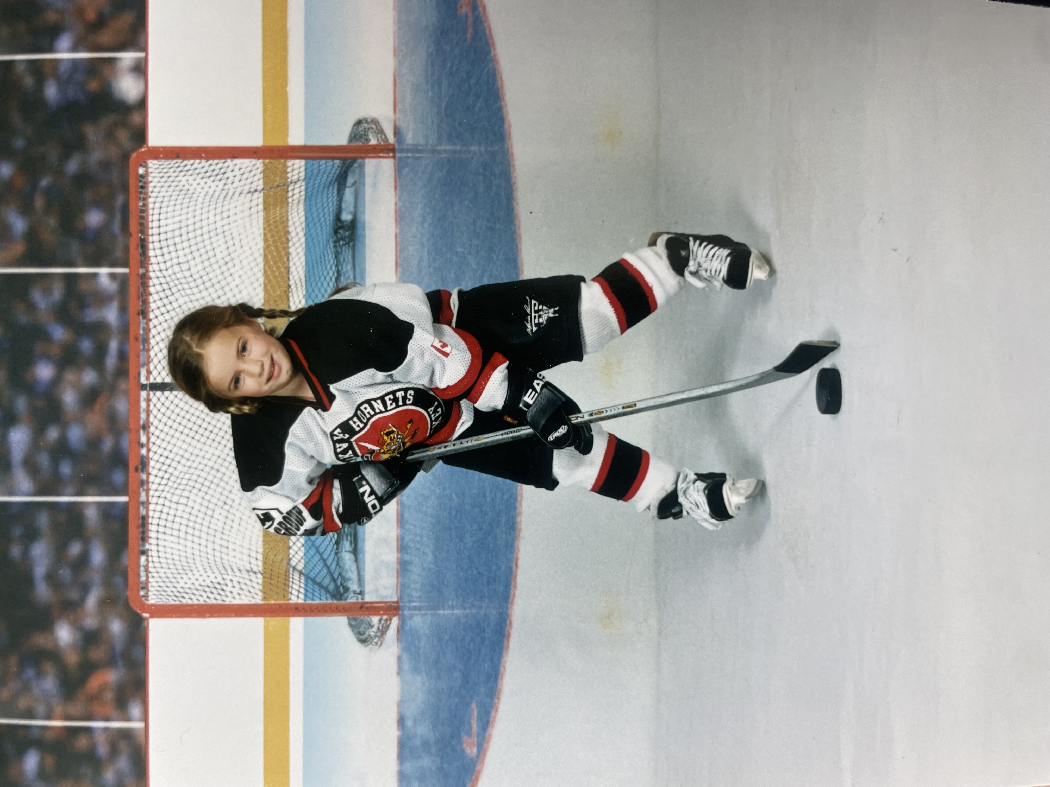 Kristin O'Neill as a child