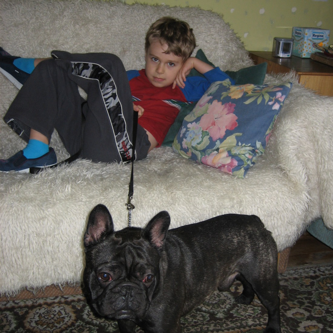 Robert Ciborowski as a child