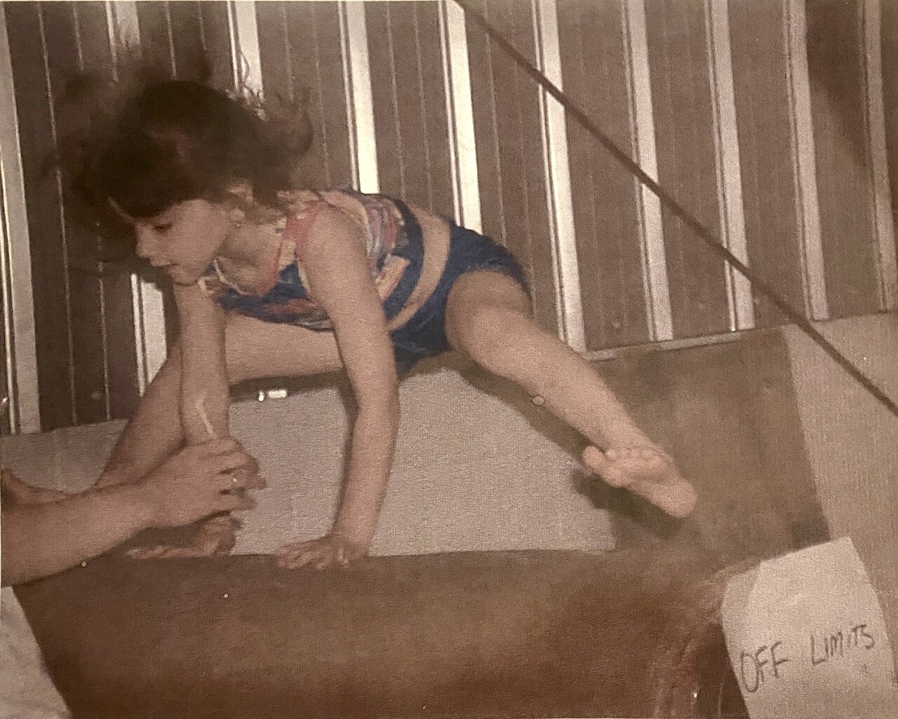Lisa-Marie Assenza as a child