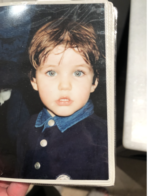 Charles Antoine Malenfant as a child