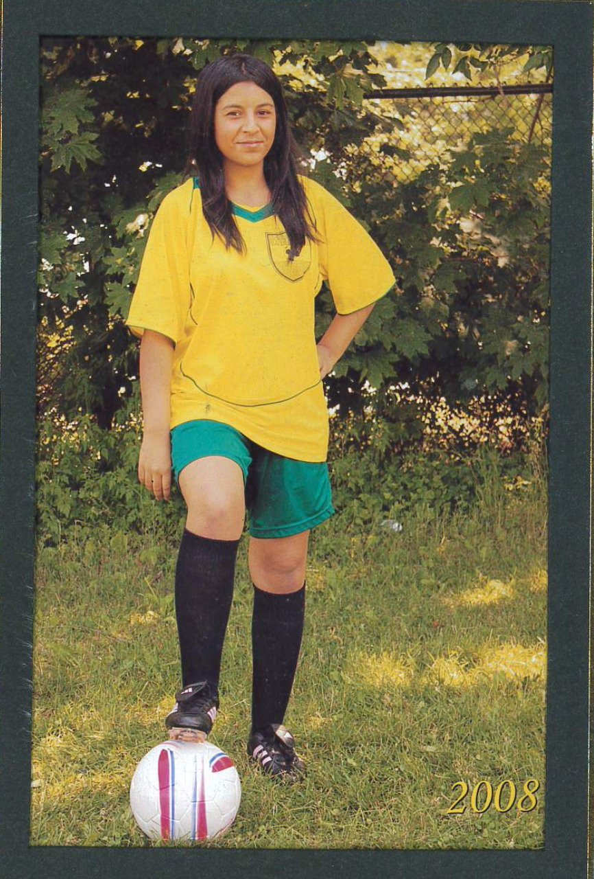 Ashima Chopra as a child