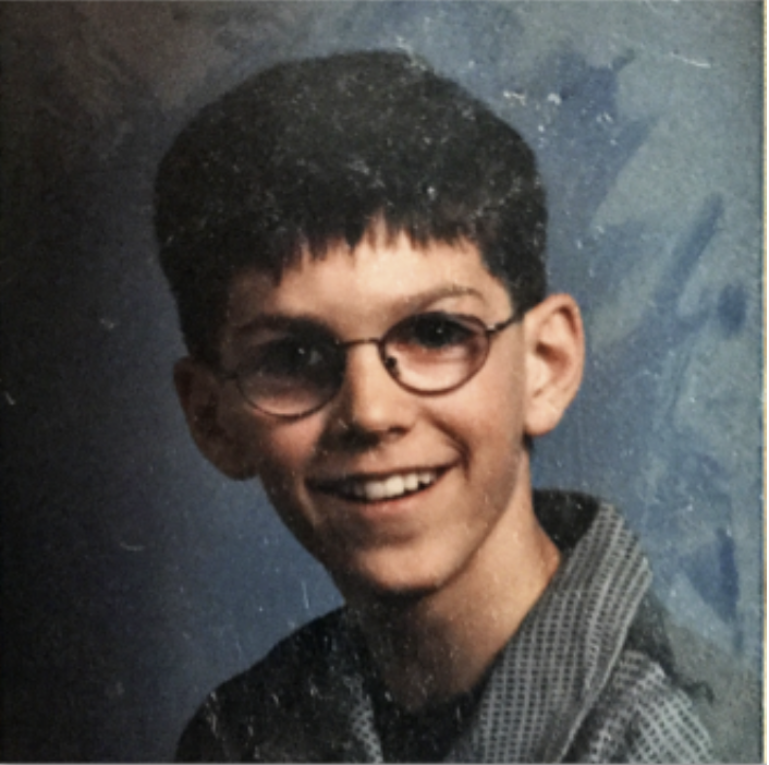 Andrew Lockhead as a child