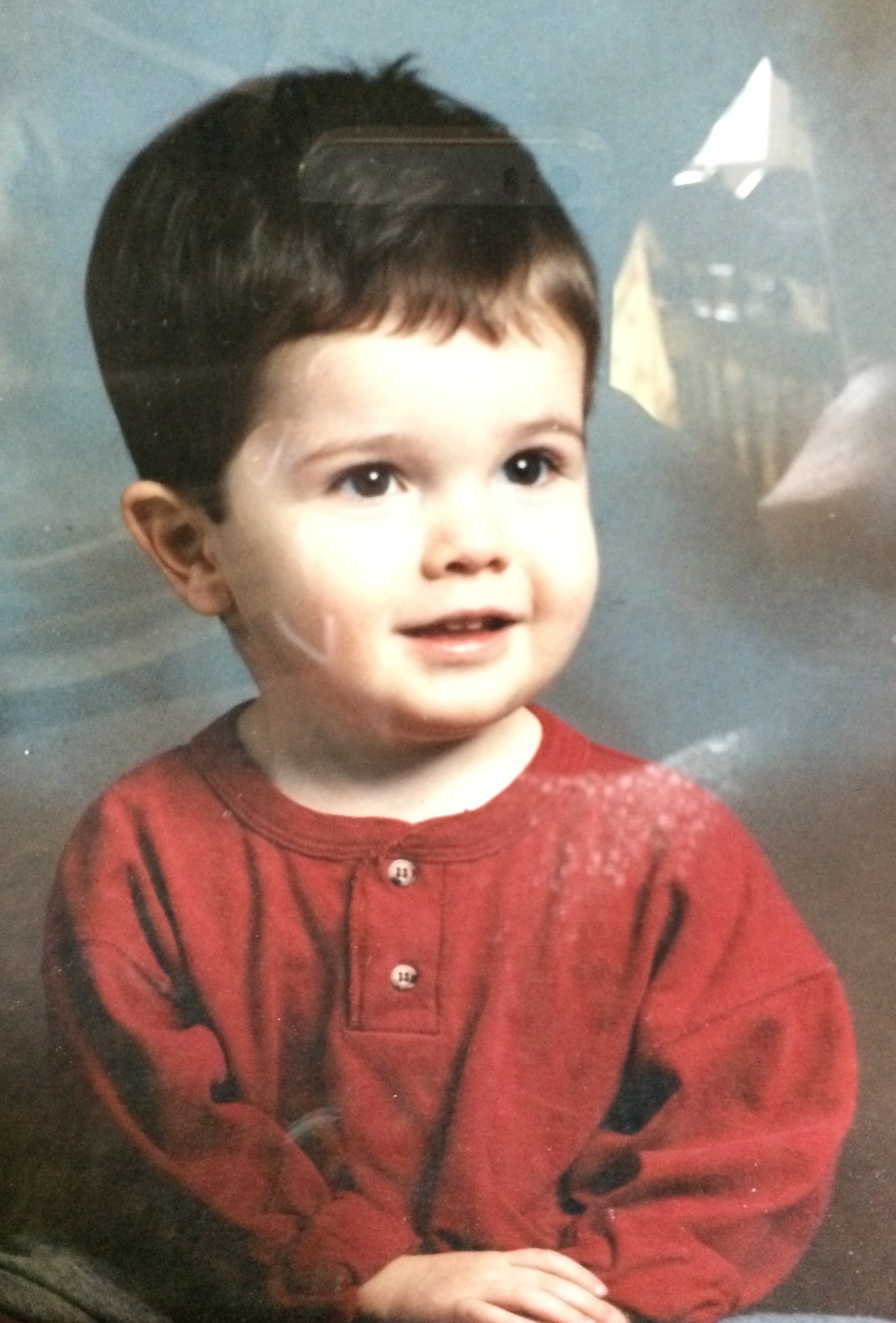 Andrew Walls as a child